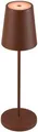 Produktbild: SLV VINOLINA TWO Tischleuchte, Akku, Touch, IP65, 2200/2700/3000K, rost (1007695)