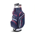 Produktbild: Big Max Dri Lite Silencio 2 Cart Golf Tasche Navy Silber Rot