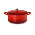 Produktbild: LE CREUSET Bräter Signature Gusseisen-Bräter rot Ø 30 cm