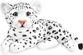Produktbild: BRUBAKER Kuscheltier Leopard - 30 cm Stofftier - Baby Plüschtier (1-St., Raubkatze Liegend), Kinder Plüsch Spielzeug