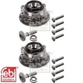 Produktbild: 2x Radlagersatz febi bilstein 172393 2 Radlager Satz links rechts Vorne für BMW