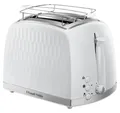Produktbild: Russell Hobbs Toaster 26060-56 Weiß 2 Scheiben 850W Edelstahl-Aufsatz