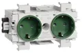 Produktbild: GS20016029 Elektro-Sockelleisten-Zubehör Steckdosencontainer Grün 1St.