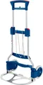 Produktbild: Sackkarre RuXXac-cart Business, bis 125 kg, elastisches Spannband, Bockrollen, Aluminium/Stahlrohr/Kunststoff, blau-rot-silber 129465