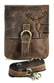 Produktbild: Leder Gürteltasche Bikertasche Jagdtasche Hüfttasche Bauchtasche Hirsch Gurt