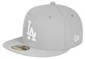 Produktbild: New Era LA Los Angeles Dodgers Grey MLB Cap 5950 Fitted Team Basecaps 59Fifty