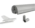 Produktbild: Rollladenpanzer Schellenberg Komplettset System Mini B 1300 x H 1500 mm grau