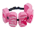 Produktbild: BECO Schwimmgürtel Kinder 3-6 Jahre, einstellbare Schwimmhilfe für Kinder mit 5 Blockelementen & Sicherheitsverschluss, Schwimmtrainer geeignet für 19-30 kg, Farbe: Pink