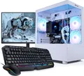 Produktbild: kiebel.de PC Set mit 23.8 Zoll TFT Starter AMD Ryzen 7 5700G, 16GB DDR4, AMD Vega Grafik, 1TB SSD, WLAN, Windows 11, Komplettsystem