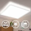 Produktbild: LED Panel Decken Lampe Leuchte mit Backlight weiß 29x29cm