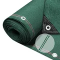 Produktbild: VOUNOT® Zaunblende 1×10m, Sichtschutz Zaun 230 g/m² HDPE Schattiernetz, Windschutz UV-resistent Reißfest, 95% Beschattungsgrad, mit Löcher und Kabelbinder, Grün