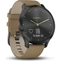 Produktbild: Garmin vivomove HR Premium black/tan - Schwarz