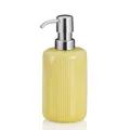 Produktbild: kela Seifenspender 350 ml AVA, Seifenspender gelb, Keramik, Pumpflasche, Spülmittelspender nachfüllbar, glänzend