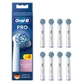 Produktbild: Oral-B Aufsteckbürsten Pro Sensitive Clean 8 Stück Ersatzbürsten Ersatzköpfe