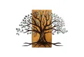 Produktbild: Wallity Wanddekoobjekt 100% WOODEN (Thickness: 3 cm) / METAL (Thickness: 1,5 mm), 58 x 80 cm