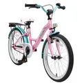 Produktbild: Bikestar Kinderfahrrad Classic, 20 Zoll, ab 130 cm, 6 - 9 Jahre, Jungen, Mädchen, 1 Gang, Handbremse, Rücktrittbremse, Kettenschutz, Höhenverstellbar