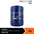 Produktbild: Mannol Hypoid Gear Oil Getriebeöl 80W-90 GL-4/GL-5 LS MAN MB 235.0 10 Liter