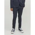 Produktbild: Jack & Jones Junior Anzughose JPRSOLAR elastisch, pflegeleicht, komfortabel unifarben, modisch, slim fit, Web blau 152