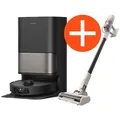 Produktbild: Dreame L40s Pro Ultra Saugroboter mit Wischfunktion schwarz 19.000 Pa + Dreame U10 Akku-Staubsauger HO04-01A + HA05-01Y
