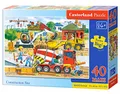 Produktbild: Castorland B-040018-1 - Construction Site, 40-teilig Maxi, Klassische Puzzle