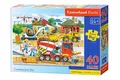 Produktbild: Puzzle 40 maxi Baustelle B-040018