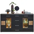 Produktbild: Innostyle Sideboard Sonate Lack Schwarz