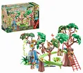 Produktbild: PLAYMOBIL Wiltopia 71142 Tropischer Dschungel-Spielplatz, Inkl. Wasserfall, Kugelbahn & Schaukel, Nachhaltiges Spielzeug für Kinder ab 4 Jahren