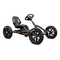 Produktbild: BERG Buddy Cross Black GoKart | Kinderfahrzeug, Tretfahrzeug mit hohem Sicherheitsstandard, Luftreifen und Freilauf, Kinderspielzeug geeignet für Kinder im Alter von 3-8 Jahren (Cross Black)
