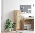 Produktbild: vidaXL Highboard, Highboard Sonoma-Eiche 31,5 x 32 x 122,5 cm