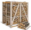 Produktbild: Heizfuxx Brennholz Eiche 25 cm 1 RM 500kg