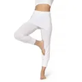 Produktbild: Bellivalini Leggings Yoga Leggings Damen Yogahose mit Rock 3/4 BLV50-276 (1-tlg) mit Rock weiß XS
