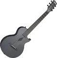 Produktbild: Cascha CGACF1-BK Carbon Fibre Black Kohlefaser Akustik Gitarre Gigbag Plektren