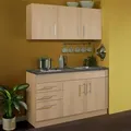 Produktbild: Miniküche Toronto B: ca. 120cm Buchefarben
