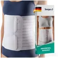 Produktbild: Seeger Gesundheitshaus Bauchband Bauchgurt – Abdominalbandage zur Stabilisierung von Bauch & Rumpf 26cm | Gr.5