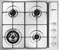 Produktbild: Smeg SR64S Einbau-Gaskochfeld aus Edelstahl, 4 Brenner