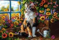 Produktbild: Castorland Puzzle Kätzchen im Blumenmeer, Puzzleteile