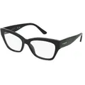 Produktbild: Vogue VO5523 Damen-Brille inkl. Gläser Vollrand Cat Eye Acetat-Gestell 54/17/140, schwarz