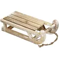 Produktbild: ECD-Germany Weihnachtsschlitten, Braun, Holz, 14.5x10.5x31.5 cm, Dekoration, Weihnachtsdekoration