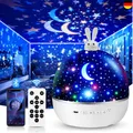 Produktbild: Starry Sky Projector Kinder Nachtlicht Bluetooth 15 Filme 15x15cm