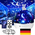Produktbild: Sternenhimmel Projektor Kinder mit 15 Films, Baby Spielzeug Bluetooth Musik |