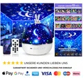 Produktbild: Sternenhimmel Projektor Kinder mit 15 Film, Nachtlicht Nachtlicht Baby Bluetooth