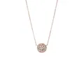 Produktbild: Fossil Kette mit Anhänger JF01740791 Kette Anhänger Perl Disc Vintage Glitz Edelstahl Rosé
