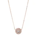 Produktbild: Fossil JF01740791 Kette Anhänger Perl Disc Vintage Glitz Edelstahl Rosé