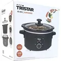 Produktbild: Slow Cooker 3,5l, Keramik Schongarer Mit Warmhaltefunktion - 180 Watt