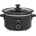 Produktbild: Slow Cooker 3,5l, Keramik Schongarer Mit Warmhaltefunktion - 180 Watt