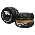 Produktbild: NISHMAN Haarstyling Wachs Für Männer 07 – Gold One 150g – Gold-One Duft – Natürlicher Glanz-Look – Starker Halt – Herren Haar-Gel Aqua Wachs – Langanhaltende Kontrolle und Definition