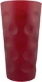 Produktbild: Rot matt farbiges Dubbeglas 0,5 l