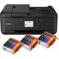Produktbild: Canon Pixma TR7650 Multifunktionsdrucker mit 15 kompatiblen Patronen