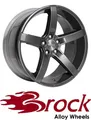 Produktbild: 4x Brock B35 7,5X17 5/112 ET49 Titan-Metallic lackiert