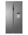 Produktbild: Haier Side-by-Side Kühl Gefrierkombination HSR3918EWPG, freistehend, No Frost I 177,5 x 90,8 x 65,9cm I Side by Side Kühlschrank mit Wassertank, ohne Wasseranschluss I Kühlschrank Side by Side, 521 L